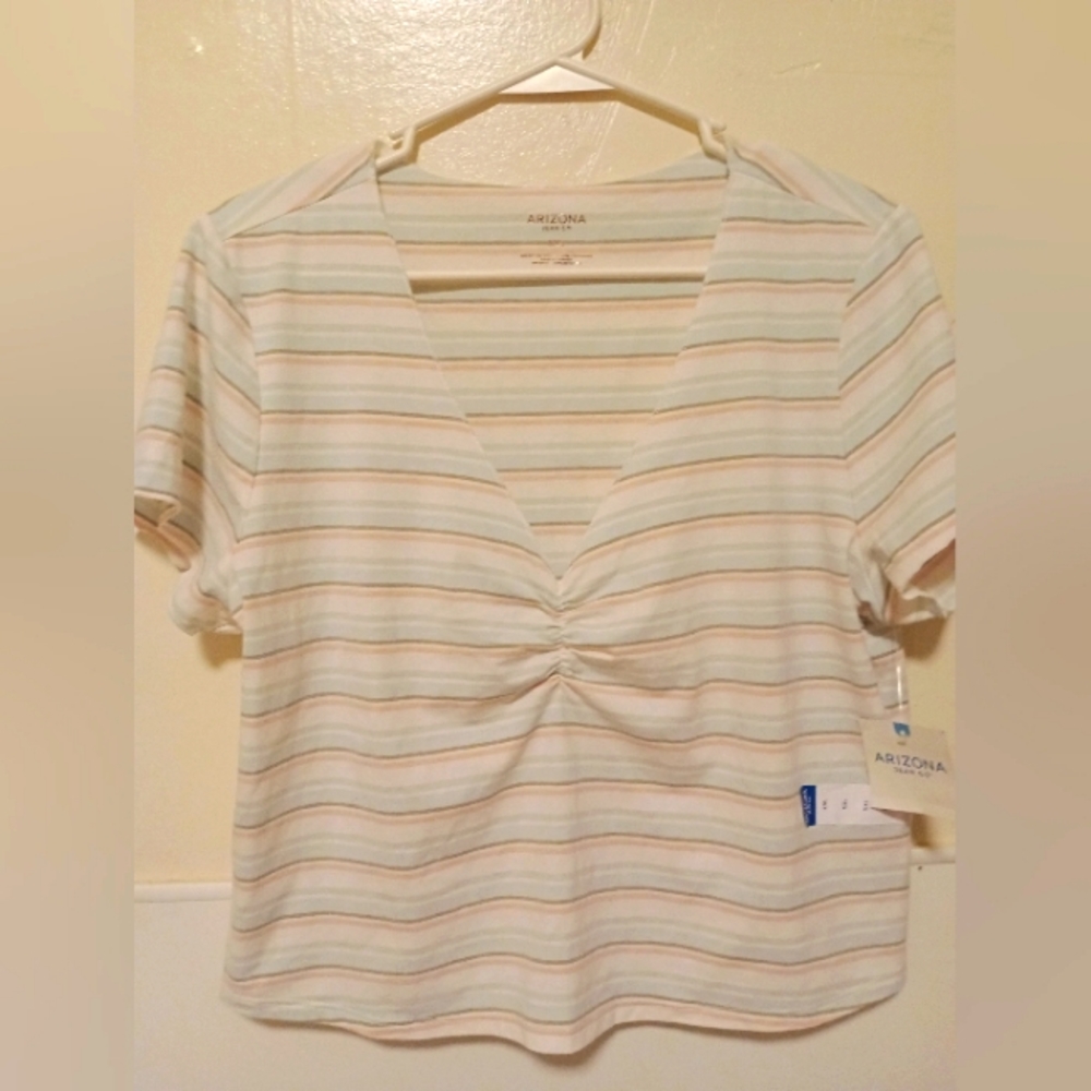 ARIZONA JEAN CO 2 Babydoll Casual tees szXXL